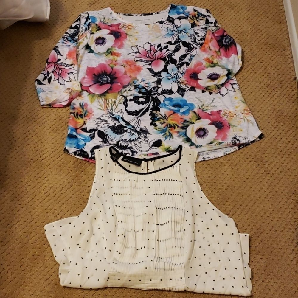 Bundle Of women blouses size xl